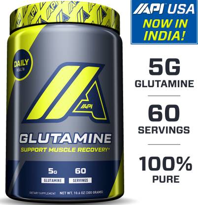 Api usa 100% pure glutamine - 60 servings | for muscle growth, recovery - 300g glutamine price in india - buy api usa 100% pure glutamine - 60 servings | for muscle growth, recovery - 300g glutamine online at flipkart. Com