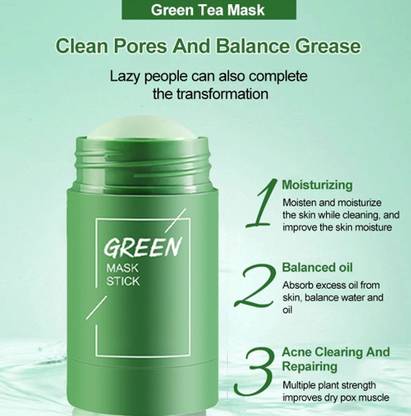 EVERERIN green mask stick mud Eggplant yeast Clay Mask green ...