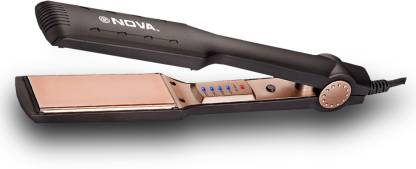 NOVA Temperature Control Professional NanoTitanium Coated NHS 901 Hair  Straightener - NOVA : 