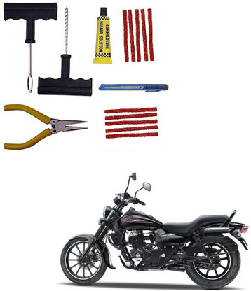 Complete Tubeless Tyre Puncture Repair 
