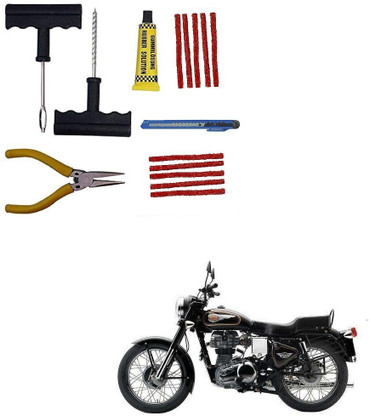 Bullet 350 Tubeless Tyre Puncture Repair