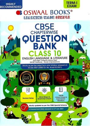 Oswal Cbse Chapterwise Question Bank English Language & Literature Class 10 Term- 1 Oswaal Books & Learning Pvt. Ltd