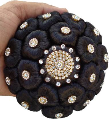 MX WOMEN HAIR STYLE Artificial Juda Accessories For Women and Girls With  Stone Work Juda For Festives and Wedding Juda Bun Hair Extension Price in  India - Buy MX WOMEN HAIR STYLE