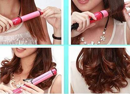 arnah treasure Hair Straightener and Plus Hair Curler for Women(pink) Hair Straightener - arnah treasure : arnah treasure Hair Straightener and Plus Hair Curler for Women(pink) Hair Straightener - arnah treasure :