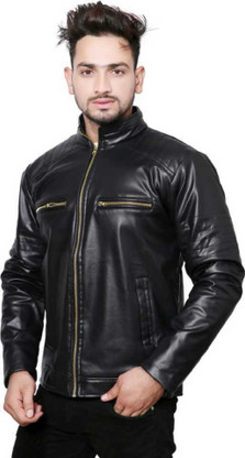 Men Leather Jacket Smart Jacket 
