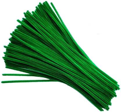 Flipkart.com | DSR Crafts Pipe Cleaner, Green (12-inch, 100 Pieces ...