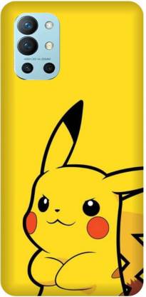 PRINTVEESTA Back Cover for OnePlus 9R pikachu, pokeman, game, cartoon Printed Back Cover