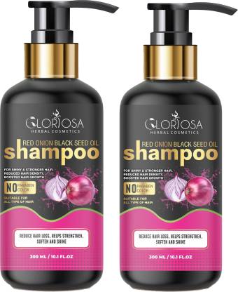 GLORIOSA Onion Shampoo for Hair Growth | Best Shampoo for hair fall control  | Daily Care