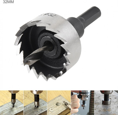 uptodatetools 32mm HSS Hole Saw Cutter 