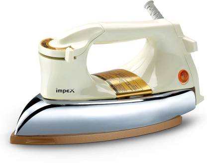 IMPEX IB 22 PRIME Extra Heavy Weight Iron Box(Ivory) 1000 W Dry Iron