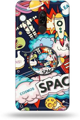 Coverholic Back Cover for Mi Redmi 8