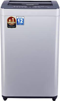 Panasonic 6.7 kg Fully Automatic Top Load with In-built Heater Grey