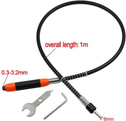Universal Flexible Flex Shaft Extension Cord Shaft For Rotary Grinder 0.3-3.2mm 