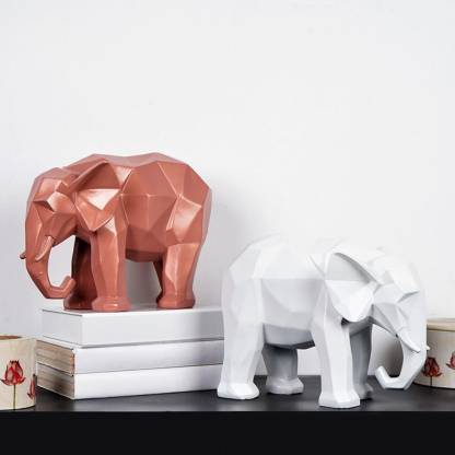 The Artment Modern Art Geometric Elephant Accent Decorative Showpiece - 20  cm Price in India - Buy The Artment Modern Art Geometric Elephant Accent  Decorative Showpiece - 20 cm online at 