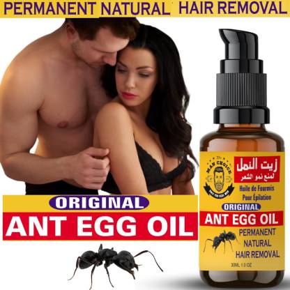 the man choice Ant Egg Oil for Permanent Unwanted Hair Removal. Ant Egg Oil  (Original) 100