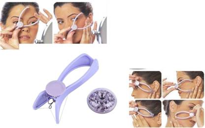 BORIS Eyebrow & Facial Hair Removal Tweezer Tool, Face and Body Hair  Threading Kit, safe and