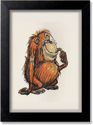 Blue Nexus Funny Monkey Cartoon Poster Wall Poster with Wall Frame Wall Stickers Room Art Poster_FBNWPK149 Digital Reprint 12 inch x 9 inch Painting Price in India - Buy Blue Nexus Funny Blue Nexus Funny Monkey Cartoon Poster Wall Poster with Wall Frame Wall Stickers Room Art Poster_FBNWPK149 Digital Reprint 12 inch x 9 inch Painting Price in India - Buy Blue Nexus Funny