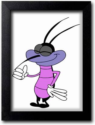 Blue Nexus Oggy Cockroaches Funny Cartoon Posters Wall Poster with Wall Frame Wall Stickers Room Art Poster_FBNWPK207 Digital Reprint 12 inch x 9 inch Painting Price in India - Buy Blue Nexus Blue Nexus Oggy Cockroaches Funny Cartoon Posters Wall Poster with Wall Frame Wall Stickers Room Art Poster_FBNWPK207 Digital Reprint 12 inch x 9 inch Painting Price in India - Buy Blue Nexus