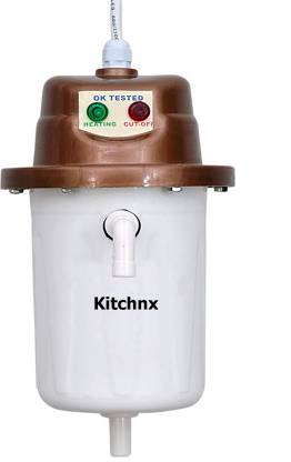 Kitchnx 100 L Instant Water Geyser (Portable Water Heater, White)