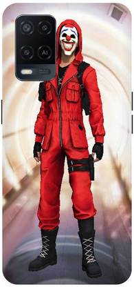 Snapcrowd Back Cover For Oppo A54 Cph2239 Free Fire Red Joker Back Cover Snapcrowd Flipkart Com