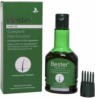 Maxisoft Bester Natural Hair Oil | Complete Hair Solution | Enriched with  41 Vital Ingredients |
