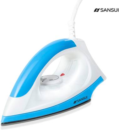 Sansui Neo 1000 W Dry Iron  (White, Blue)