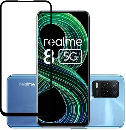 NSTAR Edge To Edge Tempered Glass for Realme 8 5G, Realme 8s 5G, Realme Narzo 20 Pro, Realme Narzo 30 Pro, Realme Narzo 30 4G,, Realme Narzo 30 5G