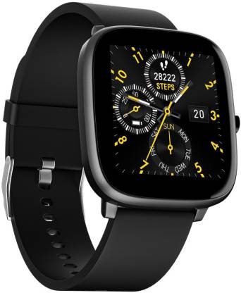Noise ColorFit Qube SpO2 Charcoal Grey Smartwatch