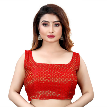 Sleeveless blouse flipkart
