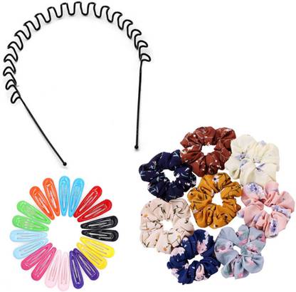 Uliteq Hair Styling Sectioning Plastic 9 pair Hair Clips Use in Parlor, Saloon and Home Use For Women Hair Clips Bobby Clips 1 Zigzag Headband with 5 colorful rubber Hair Clip Price Uliteq Hair Styling Sectioning Plastic 9 pair Hair Clips Use in Parlor, Saloon and Home Use For Women Hair Clips Bobby Clips 1 Zigzag Headband with 5 colorful rubber Hair Clip Price