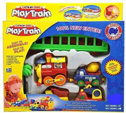 Richuzers Battery Operated Cartoon Series Play Train Toy for kids - Battery  Operated Cartoon Series Play Train Toy for kids . shop for Richuzers  products in India. 