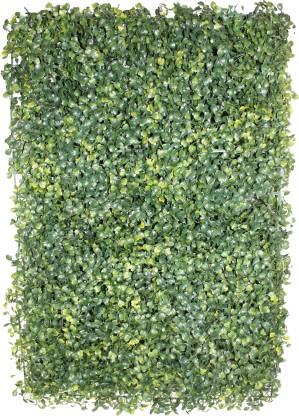 TFH Artificial Grass Tiles For Home Balcony Garden Decoration 60x40 CM Green Pack Of-1 Artificial Plant