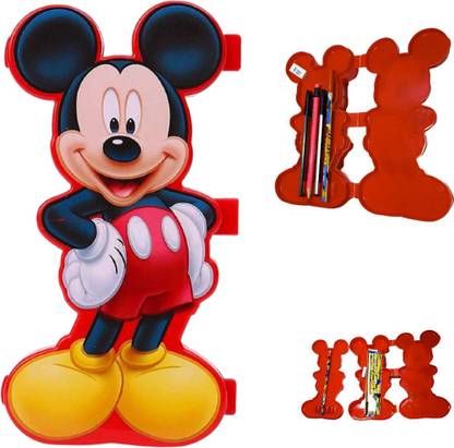 | OJHA TECH mickey mouse Cartoon Characters Geometry Pencil Box Geometry Geometry Box - | OJHA TECH mickey mouse Cartoon Characters Geometry Pencil Box Geometry Geometry Box -