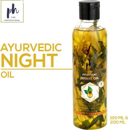 PH Care Ayurvedic Hair and Eyebrows Night Oil Reduce hair loss, Promotes hair  growth, Prevents dandruff, Natural Conditioner, Prevents scalp infection  Hair Oil - Price in India, Buy PH Care Ayurvedic Hair