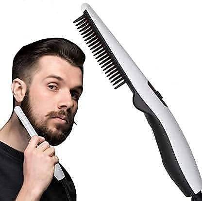 VT Global Hair Styler V2 Portable Electric Straightener Beard and Hair  Style Short Hair Straightening Heat Brush with Anti-Scald Feature for Men  and Women (Hair Straightener) Beardo_Dryer Hair Straightener - VT Global :
