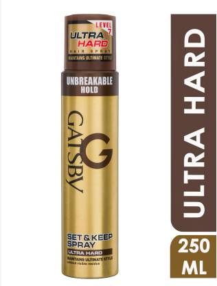 GATSBY Set & Keep Hair Spray Ultra Hard 250ml Hair Spray - Price in India,  Buy GATSBY Set & Keep Hair Spray Ultra Hard 250ml Hair Spray Online In India,  Reviews, Ratings