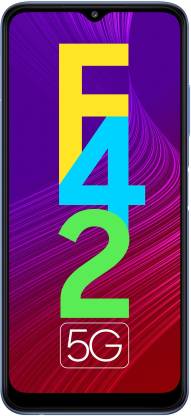 [For ICICI Credit Card] SAMSUNG Galaxy F42 5G (Matte Aqua, 128 GB)  (6 GB RAM)