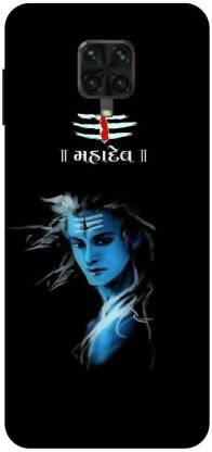 BYXIS Back Cover for Note 9 Pro Shiv, Shiv Trishul, Lord Shiv, Mahakaal, Shankar ji, Bhagwan, God, Sprittual