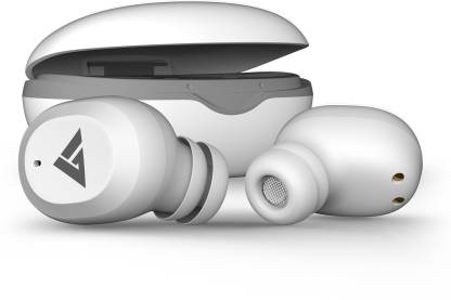 Boult Audio AirBass Combuds Bluetooth Headset  (White, True Wireless)