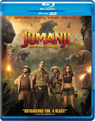 Jumanji: Welcome To The Jungle (Blu-ray 3D) (1-Disc) Price in India - Buy  Jumanji: Welcome To The Jungle (Blu-ray 3D) (1-Disc) online at 
