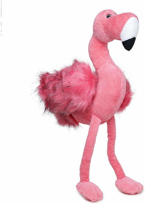 pink flamingo cuddly toy