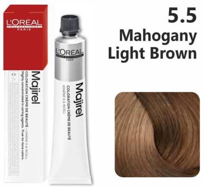 MAJIREL Professionnel Hair Color No.  , Mahogany Light Brown  -  Price in India, Buy MAJIREL Professionnel Hair Color No.  , Mahogany  Light Brown  Online In India, Reviews, Ratings & Features |  