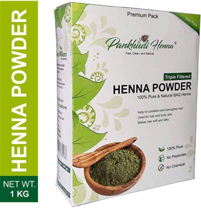 Pankhudi Henna Powder For Hair Growth 1 Kg - Price in India, Buy Pankhudi Henna  Powder For Hair Growth 1 Kg Online In India, Reviews, Ratings & Features |  