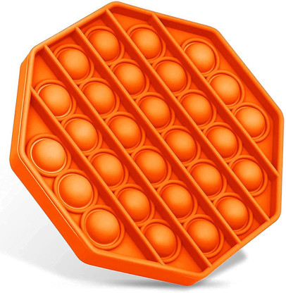 Orange Popit Push pop Learning game 