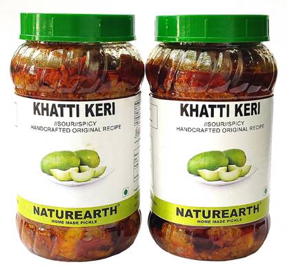 Naturearth Pickle Naturearth Khatti Keri Mango Pickle Home Made Achar Mothar Made Achar m Ka Achar 400 Gm 400 Gm Mango Pickle Price In India Buy Naturearth Pickle