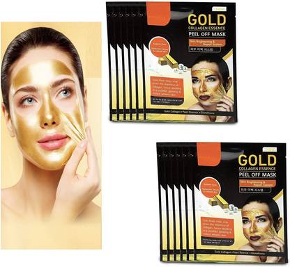 GULGLOW99 New Naturals Advanced Golden Glow Peel-off Mask Set OF 2