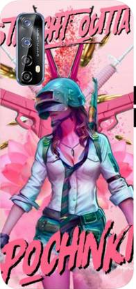 SCORZA Back Cover for REALME 7 ( Pubg girl, Pubg, Free Fire ) - SCORZA : SCORZA Back Cover for REALME 7 ( Pubg girl, Pubg, Free Fire ) - SCORZA :