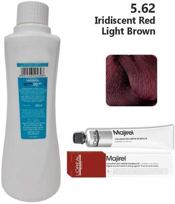 Kerafusion LOREAL Majirel Professionnel Hair Color No. Extra Iridescent Red Light Brown Gm + Developer - 495Ml , Extra Iridescent Red Light Brown - Price in India, Buy Kerafusion Kerafusion LOREAL Majirel Professionnel Hair Color No. Extra Iridescent Red Light Brown Gm + Developer - 495Ml , Extra Iridescent Red Light Brown - Price in India, Buy Kerafusion