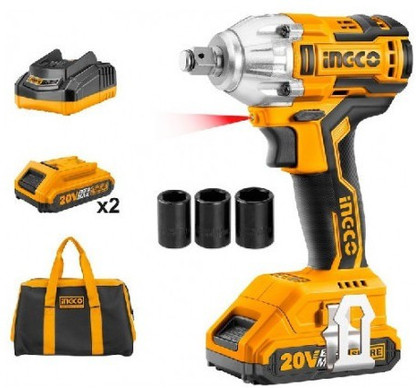 INGCO CIWLI2001 Cordless Impact Wrench 