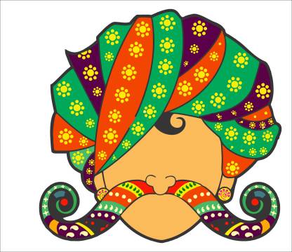 rajasthani turban clipart school